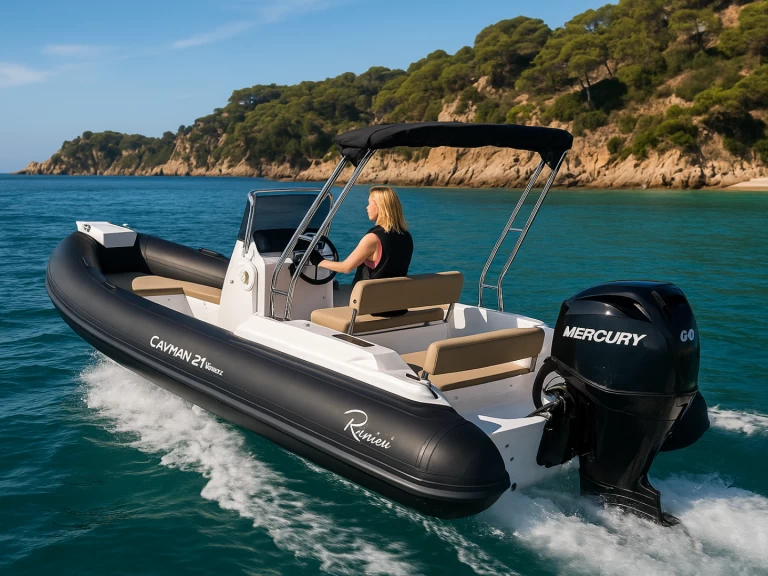 Alquiler Neumática Ranieri con o sin  título de navegación