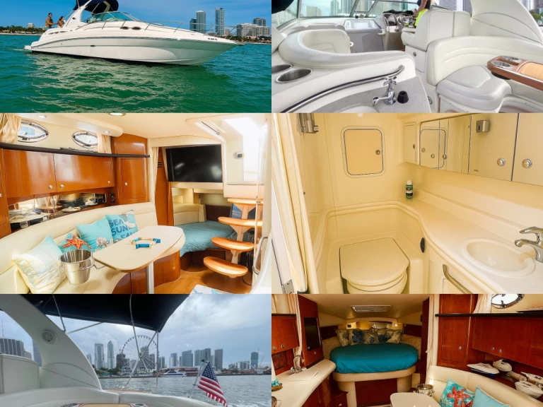 Alquiler Lancha en Miami - Sea Ray Sundancer 37