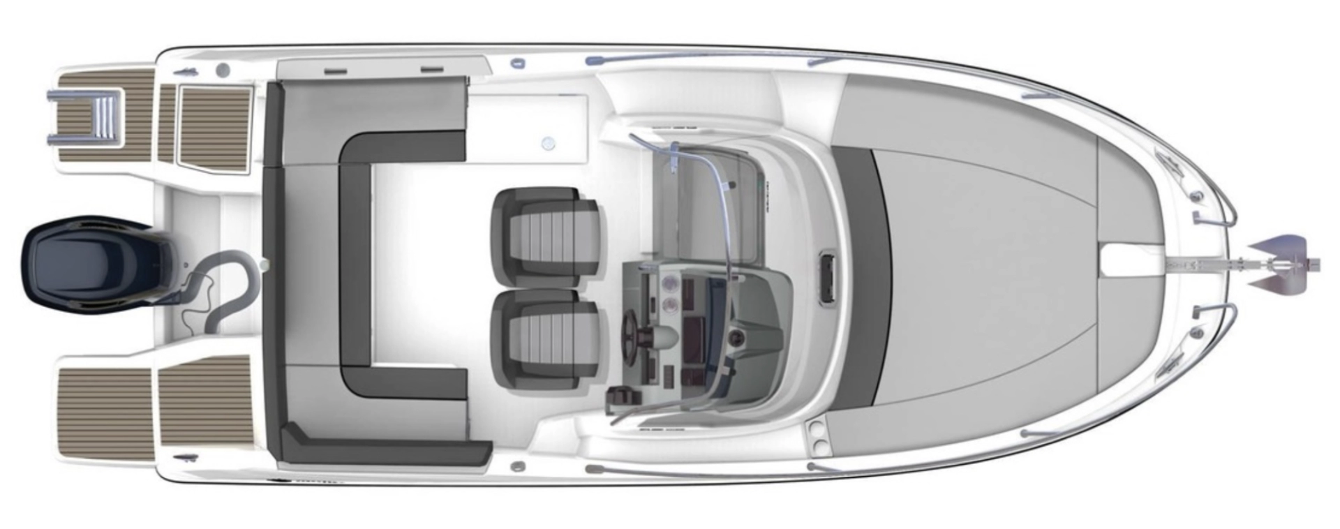 Alquiler de barcos Antibes barato de Cap Camarat 6.5 WA Serie 3