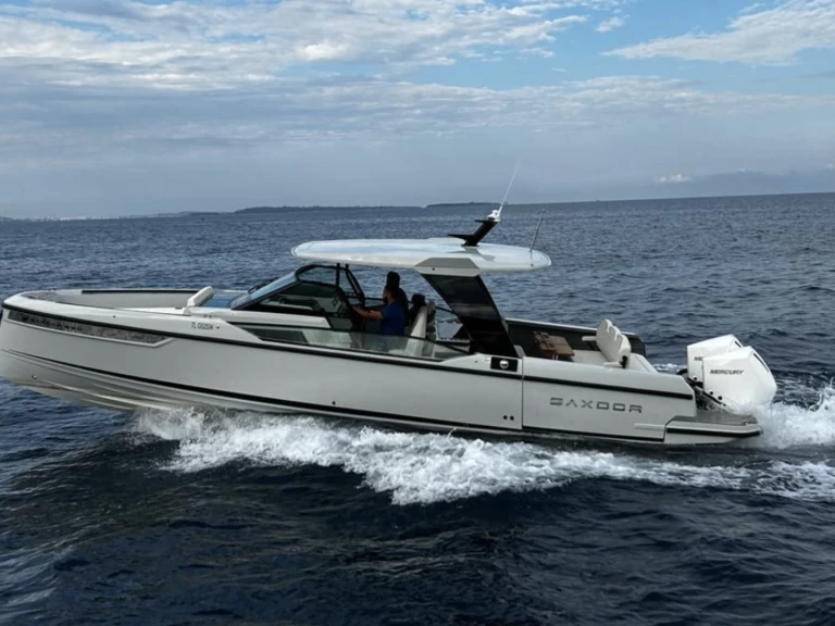 Alquiler Lancha Saxdor con o sin  título de navegación
