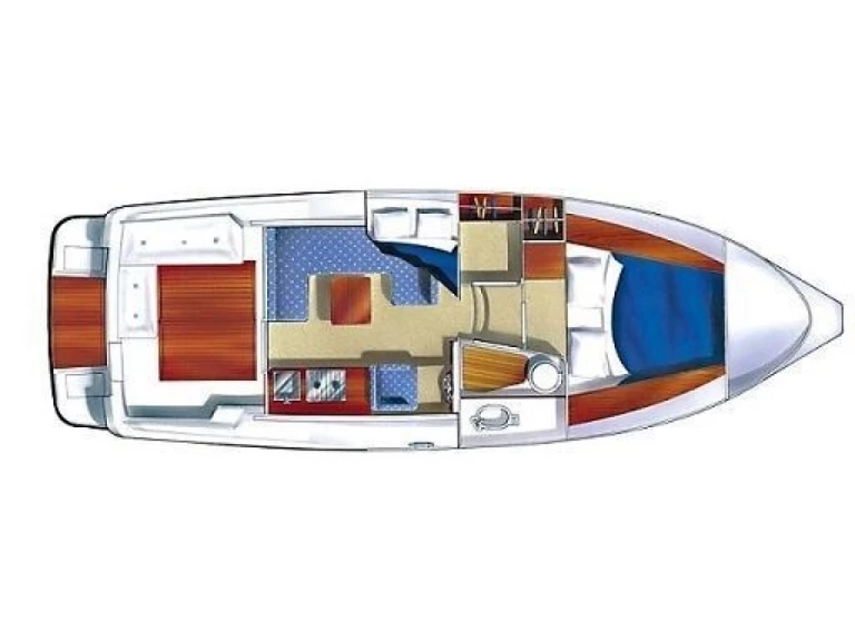 Alquiler de Nimbus 320 Coupé en Rheinsberg