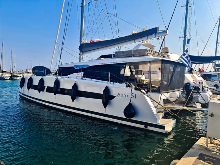 Alquiler de Fountaine Pajot Aura 51 en Préveza