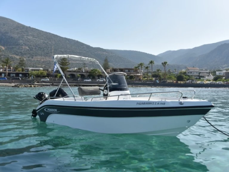 Alquiler Lancha en Stalís - Poseidon Blu Water 170cc