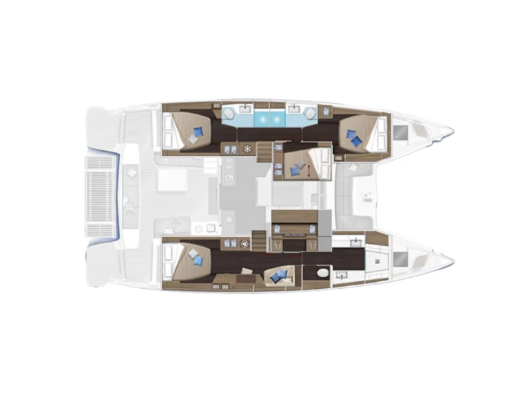 Alquiler de Lagoon Lagoon 51 en Paraty