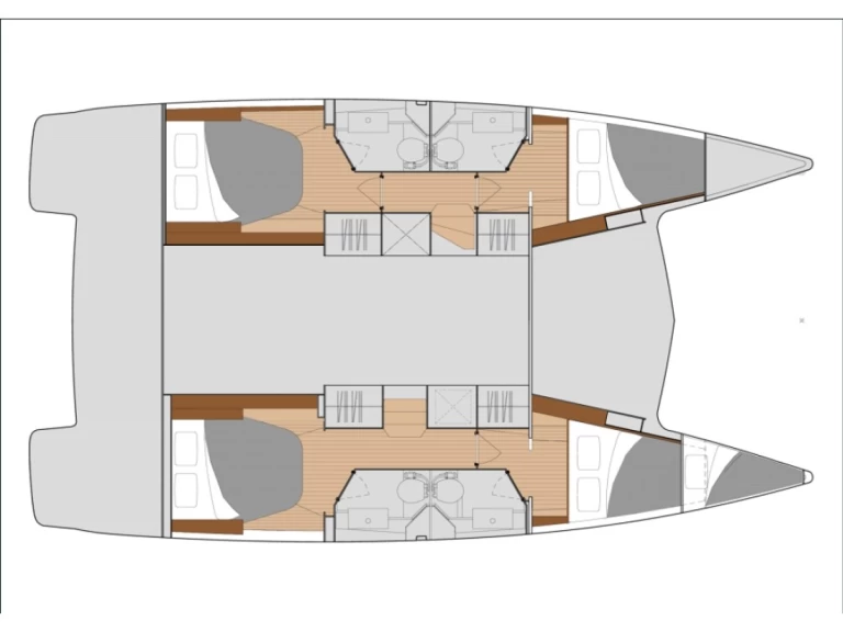 Alquiler de embarcaciones Fountaine Pajot Isla 40 enVolos en Samboat