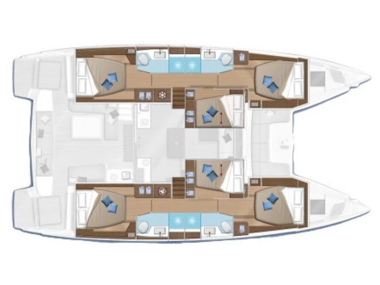 Alquiler de Lagoon Lagoon 50 en Cos