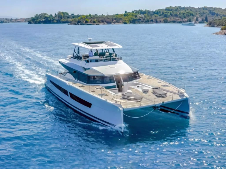 Alquiler Yate de lujo en Gouviá - Fountaine Pajot Fountaine Pajot Power 67