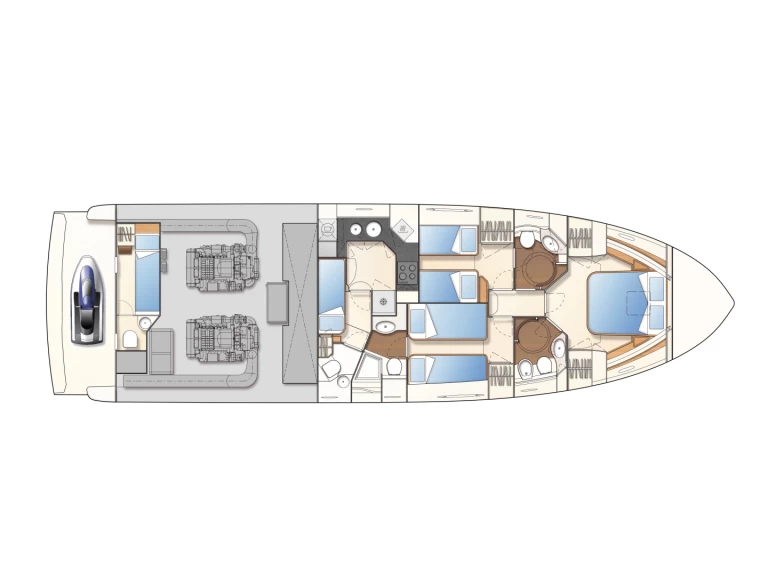 Ferretti Ferretti 550 de alquiler a Panaji