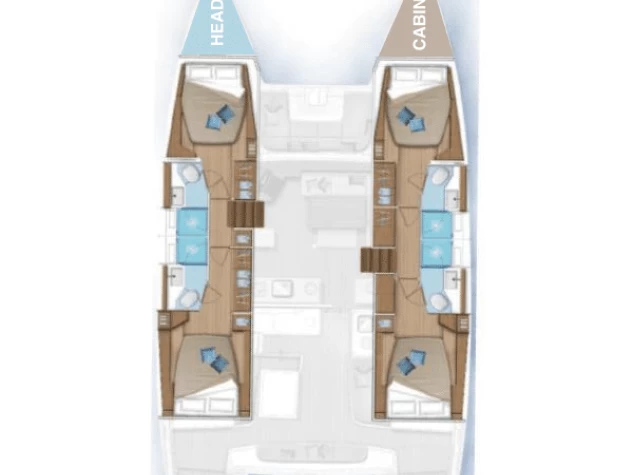 Alquiler de Lagoon Lagoon 46 en Road Town