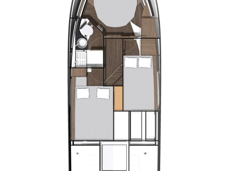 Alquiler de embarcaciones Jeanneau Merry Fisher 1095 Fly enMurter-Kornati en Samboat