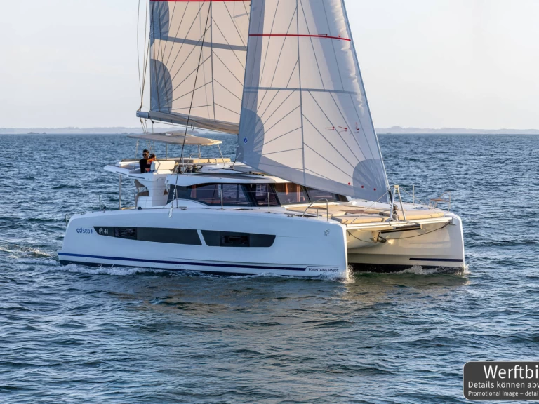 Alquiler Catamarán Fountaine Pajot con o sin  título de navegación