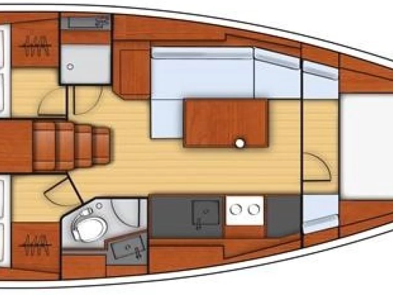 Alquiler Velero Bénéteau con o sin  título de navegación