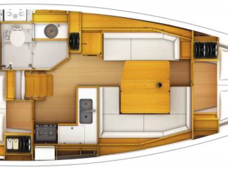 Alquiler de barcos Hyères barato de Sun Odyssey 389
