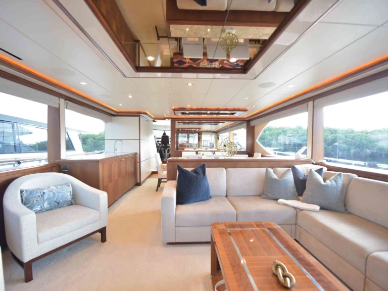 Alquiler Yate de lujo Ocean alexander con o sin  título de navegación