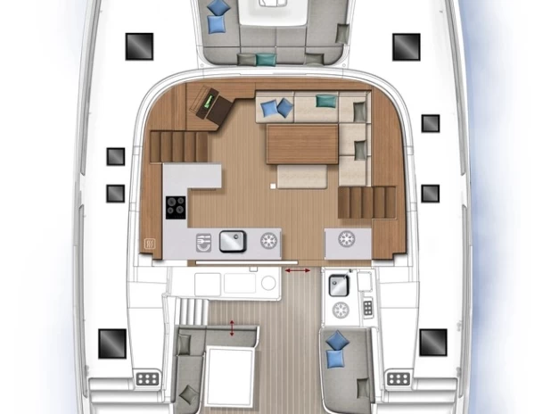 Alquiler Catamarán Lagoon con o sin  título de navegación