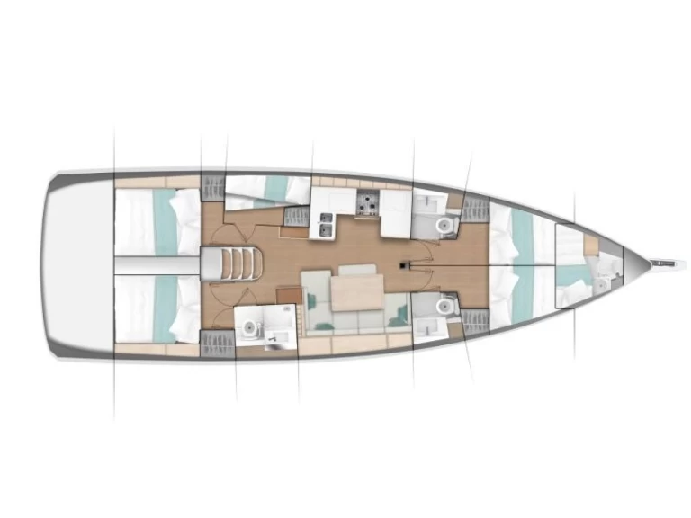 Alquiler Puntone - Jeanneau Sun Odyssey 490 en SamBoat