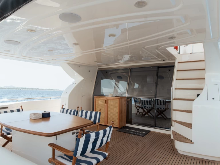 Alquiler Yate de lujo Ferretti con o sin  título de navegación