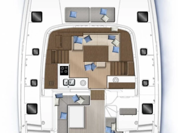 Alquiler de barcos Bas du Fort barato de Lagoon 40