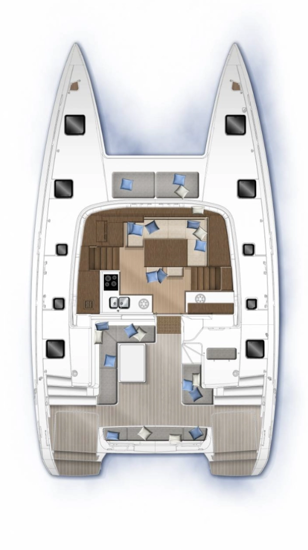 Alquiler de barcos Bas du Fort barato de Lagoon 40