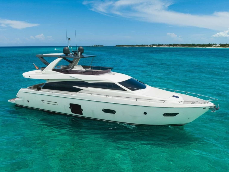 Ferretti 78 de alquiler a Miami Beach