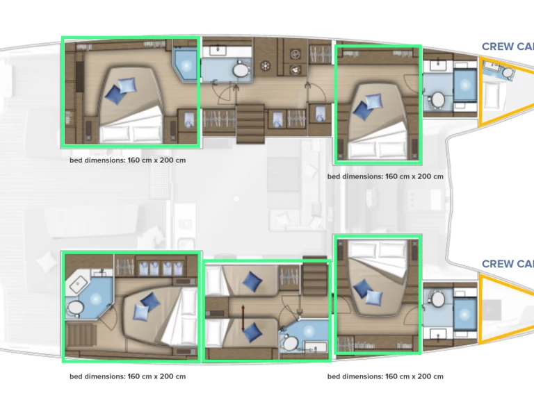 Alquiler Catamarán Lagoon con o sin  título de navegación