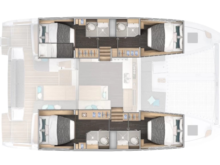 Alquiler de Lagoon Lagoon 43 en Trapani