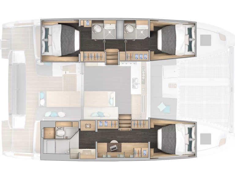 Alquiler de barcos Kaštela barato de Lagoon 43