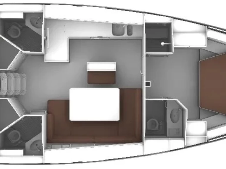 Bavaria Cruiser 46 de alquiler a Fethiye