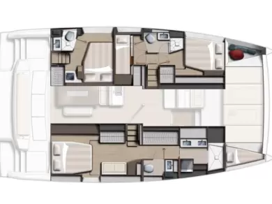 Alquiler Catamarán en Le Marin - BALI 4.6 4 CABINES BALI 4.6 