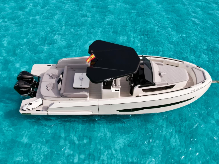 Alquiler de Lancha, con o sin patrón Kumbra Yachts Marina Ibiza