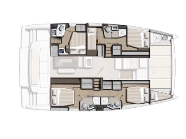 Alquiler de Catamarán, con o sin patrón Bali Lefkáda