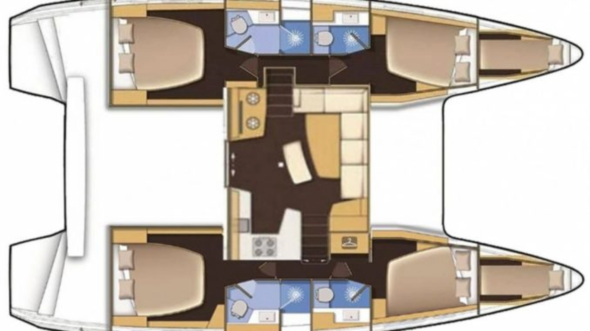 Alquiler Catamarán Lagoon con o sin  título de navegación