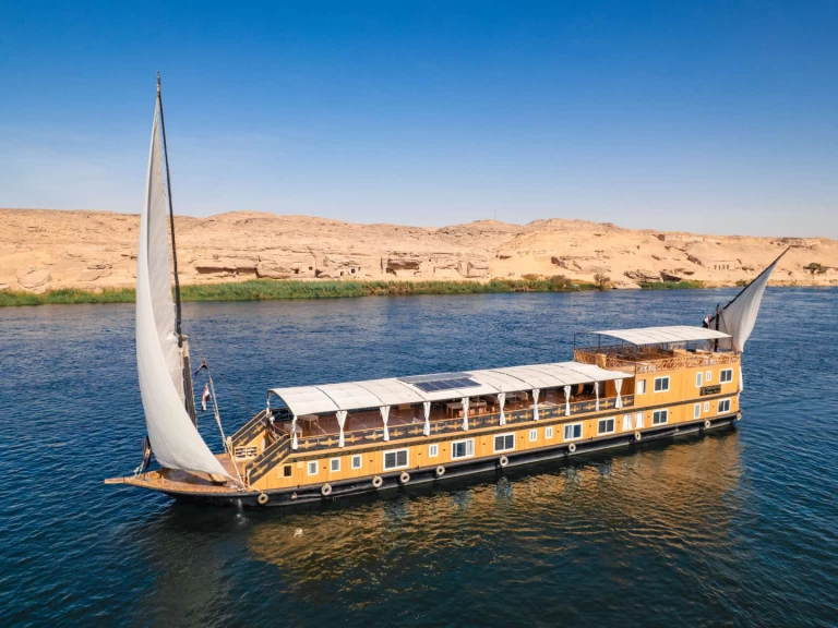 Alquiler de barcos Esna barato de Dahabiya
