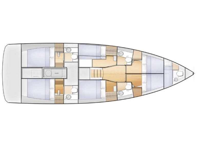 Alquiler Velero en Ligia - Jeanneau Sun Loft 47
