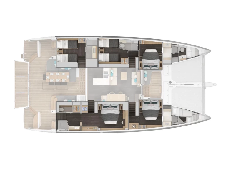 Alquiler Catamarán en Cugnana Verde - Lagoon Lagoon 60