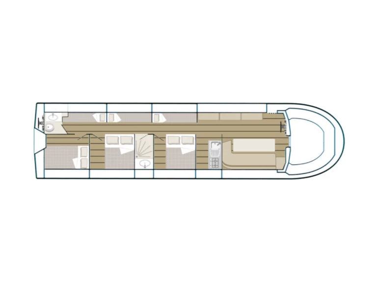Alquiler de Nicols Yacht Classic Groupe 6-11 p. en Sablé-sur-Sarthe