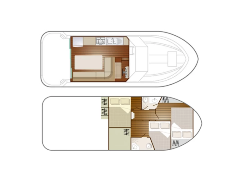 Alquiler de barcos Grez-Neuville barato de Confort Family 4-8 p.