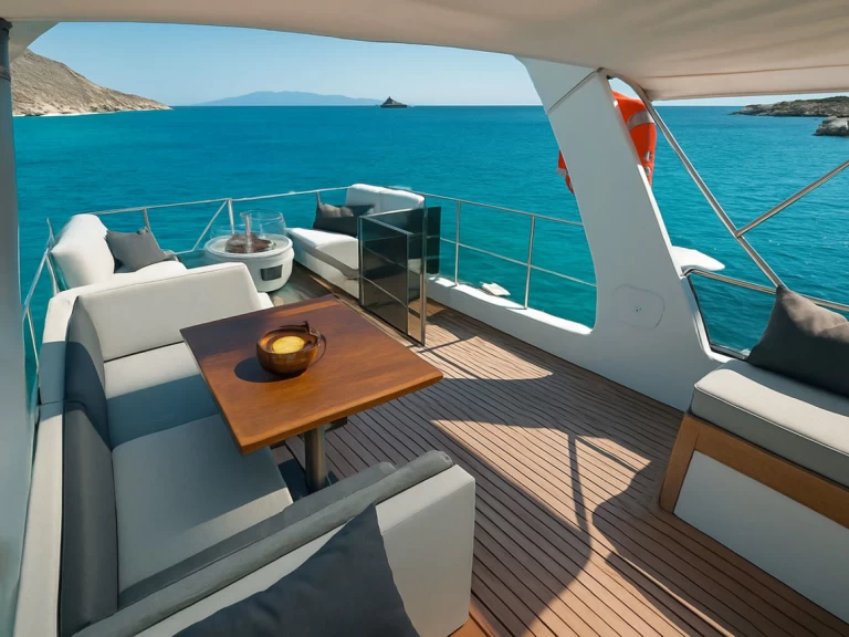 Alquiler Mykonos (Ciudad) - Maiora Fly Bridge en SamBoat