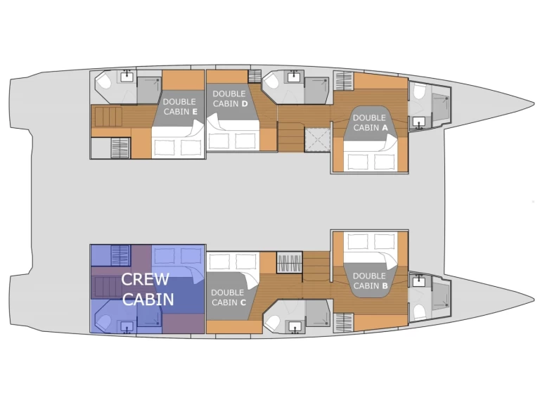 Alquiler de Catamarán, con o sin patrón Fountaine Pajot Kalamata