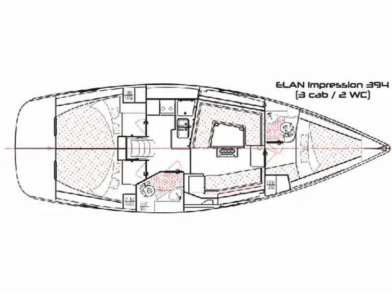 Alquiler Gouviá - Elan Elan Impression 394 Impression Thalia en SamBoat