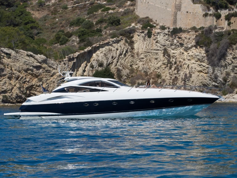 Alquiler Lancha Sunseeker con o sin  título de navegación
