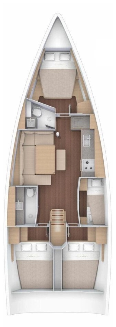 Alquiler de embarcaciones Dufour Dufour 430 enJezera en Samboat