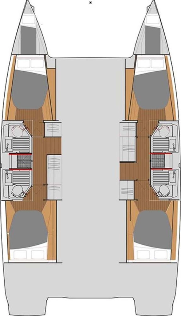 Alquiler de Catamarán, con o sin patrón Fountaine Pajot Biograd na Moru