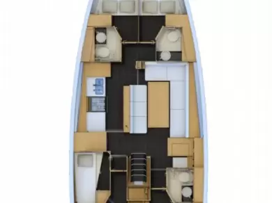 Alquiler de Jeanneau Jeanneau 54 en Trogir