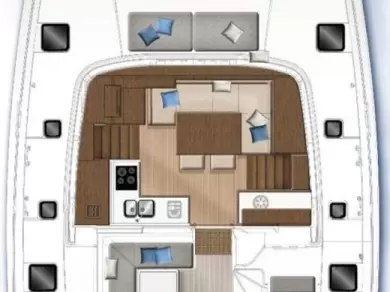 Alquiler Catamarán Lagoon con o sin  título de navegación