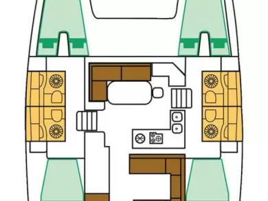 Lagoon Lagoon 400 S2 de alquiler a Trogir