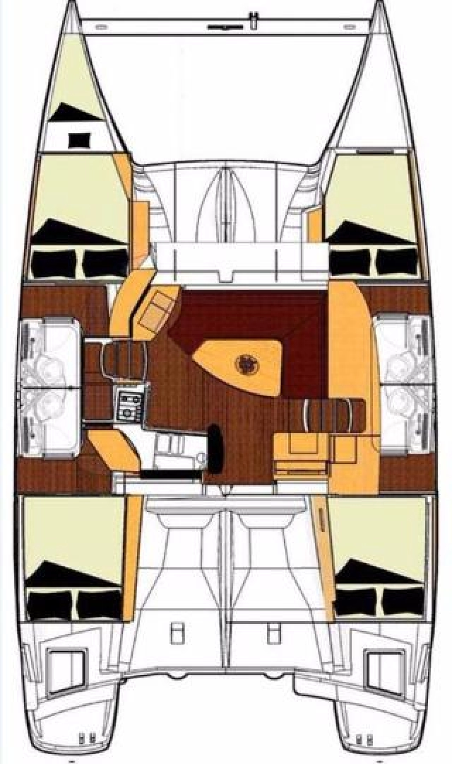 Alquiler de barcos Zadar barato de Lipari 41