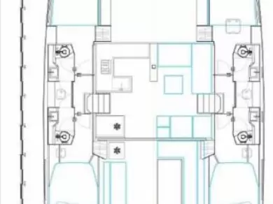 Alquiler de barcos Biograd na Moru barato de Nautitech 46 Fly