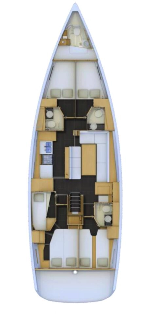 Alquiler Velero Jeanneau con o sin  título de navegación