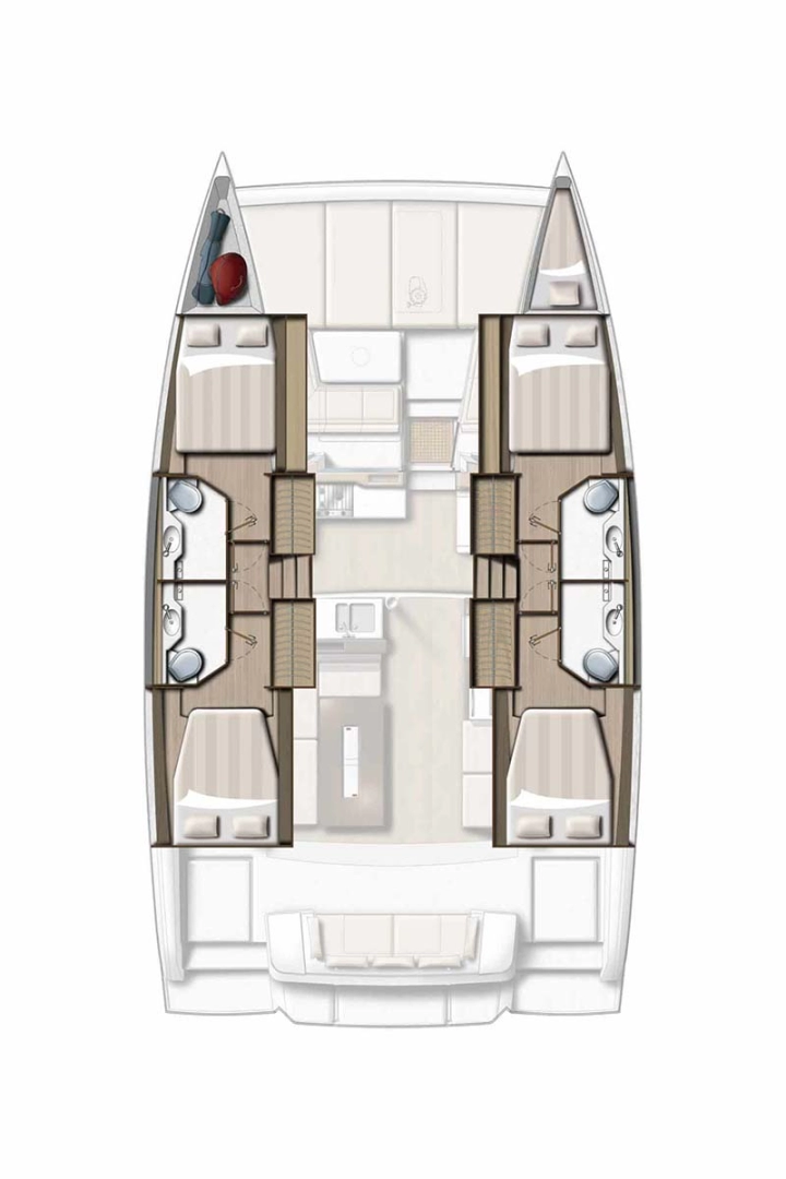Alquiler Catamarán Bali con o sin  título de navegación